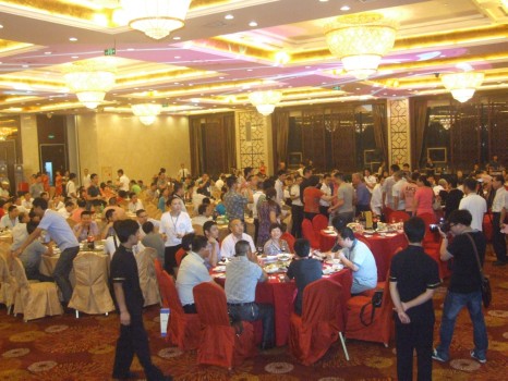 温州“2012中华足道国际峰会”执情盛大的欢迎晚宴