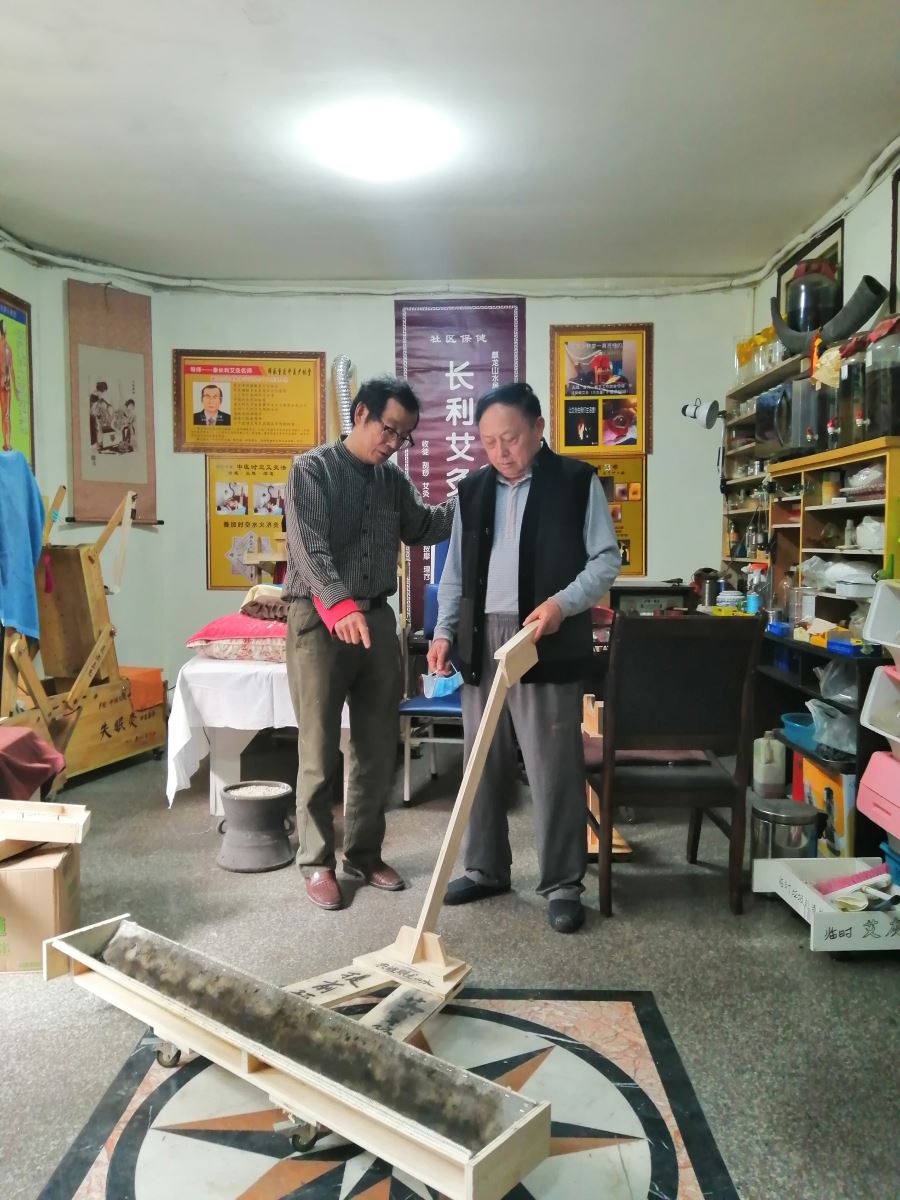 疫情防疫中协会领导走访艾灸专委会