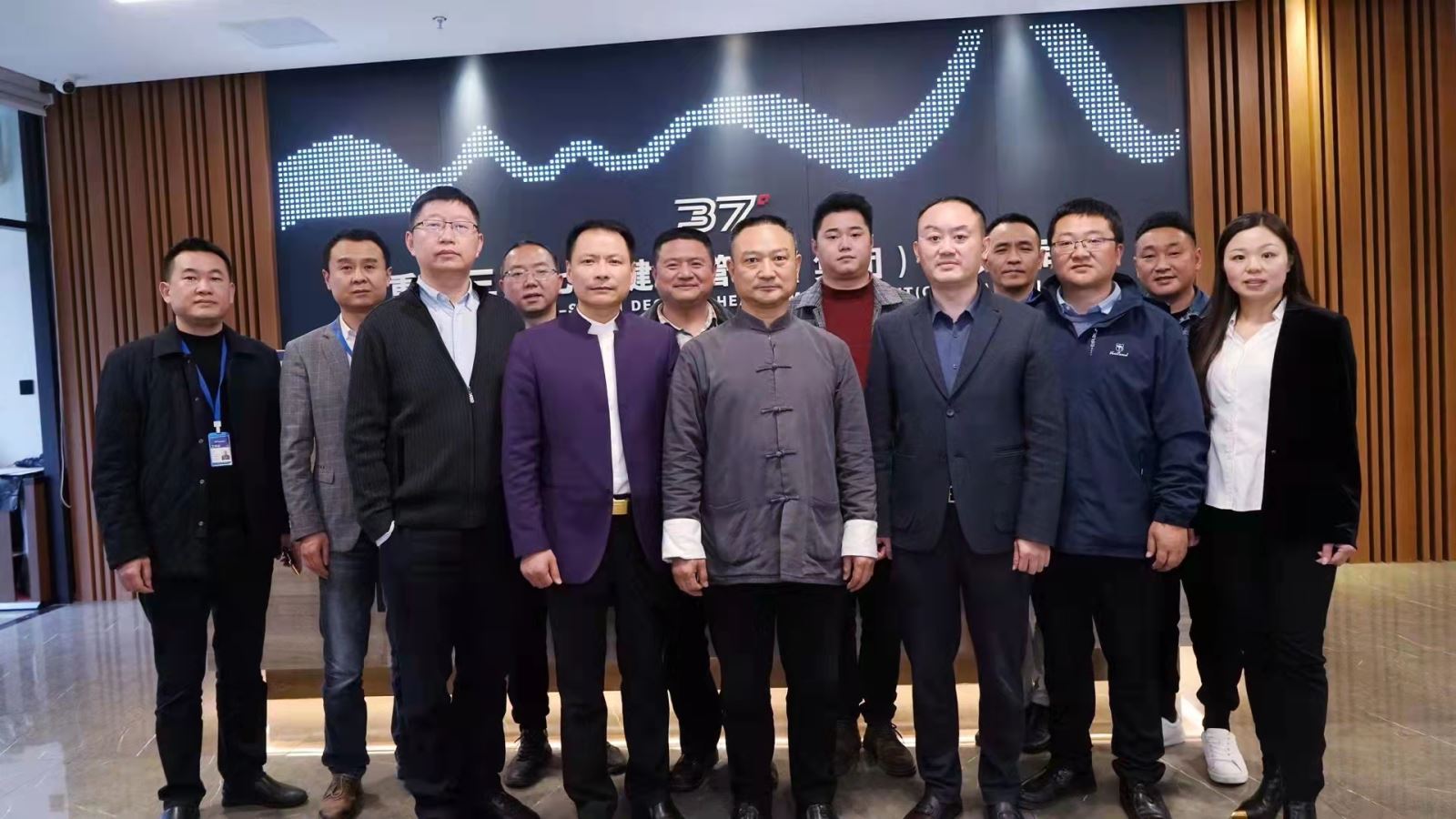 廖会长一行走访三家副会长单位