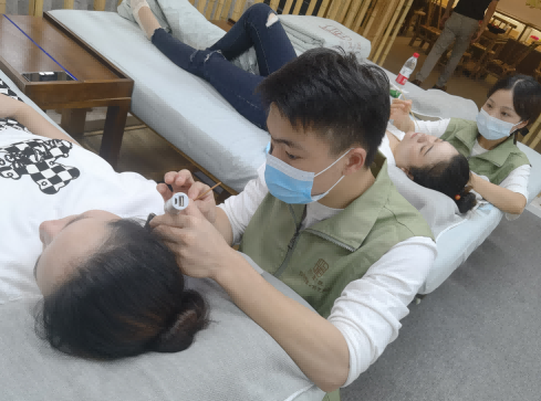 祝贺重庆市职业技能鉴定采耳调理专项能力考核（试考）圆满成功！