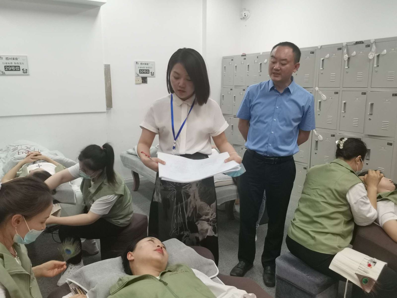 祝贺重庆市职业技能鉴定采耳调理专项能力考核（试考）圆满成功！