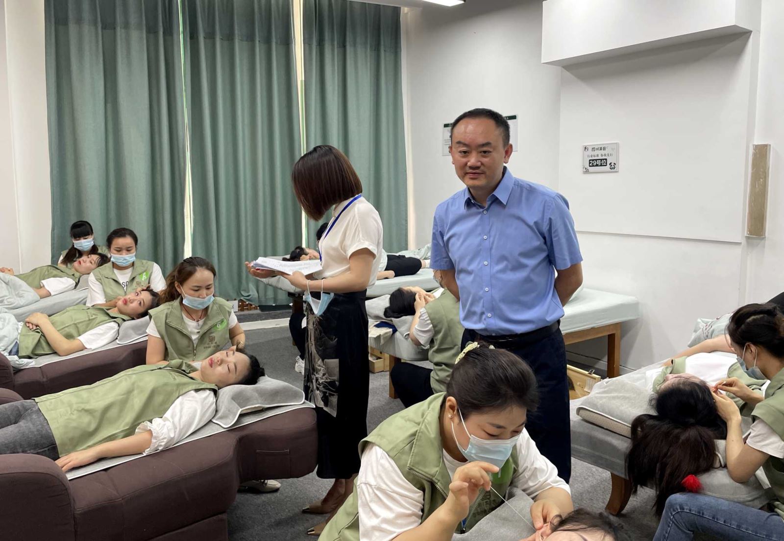 祝贺重庆市职业技能鉴定采耳调理专项能力考核（试考）圆满成功！