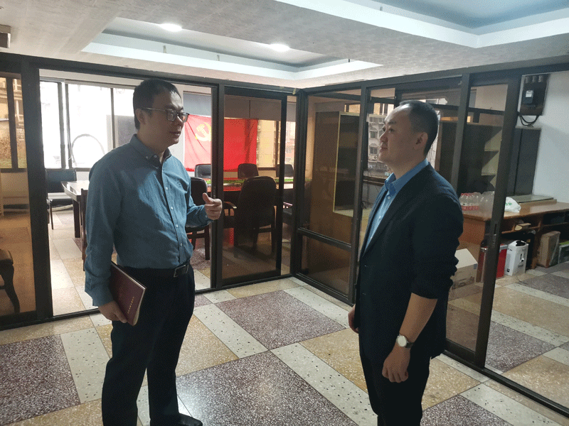 会长拜访重庆市商贸流通服务中心