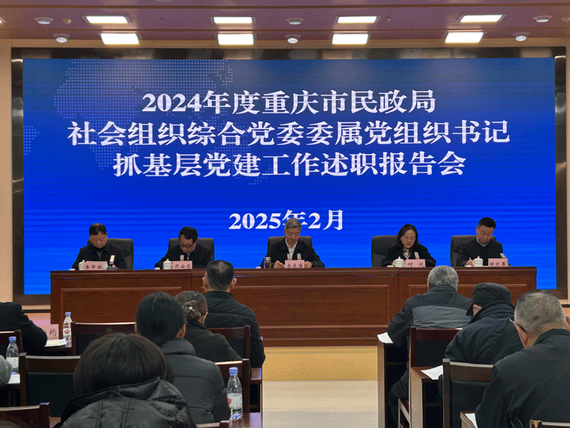 党建动态|邵勇同志参加 市民政局社会组织管理局综合党委2024年述职报告评议会