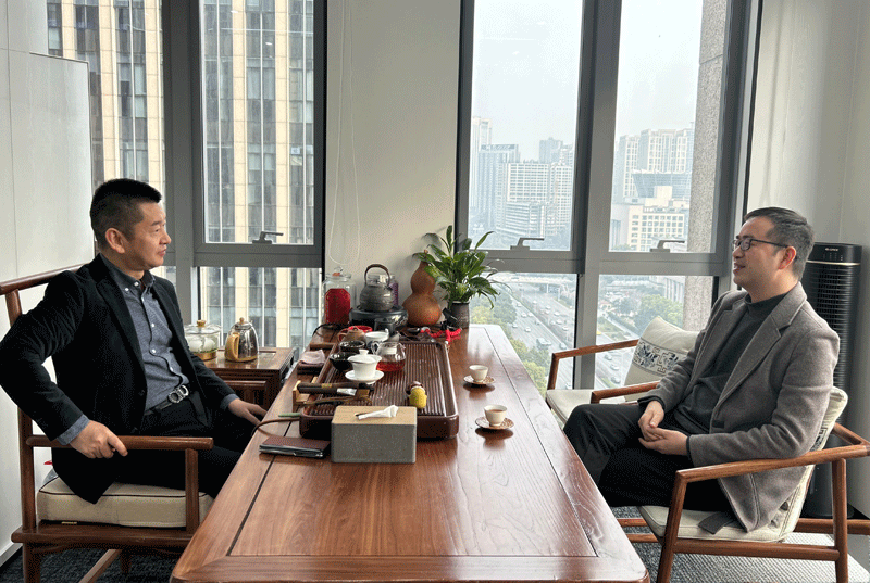 行业调研 会员走访|秘书处应邀走访端艾堂|锦艾 满足里修脚等品牌企业总部