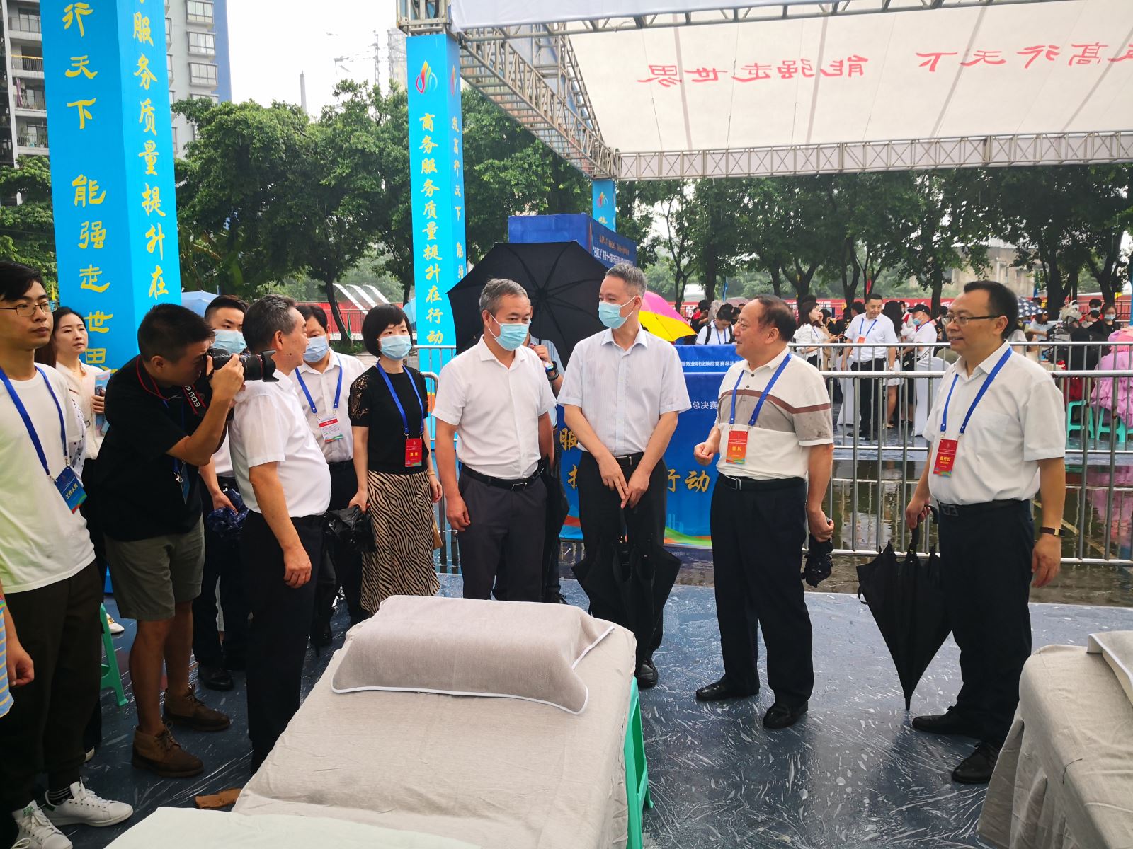 我会组队参加重庆市第十一届居民服务业职业技能比赛总决赛